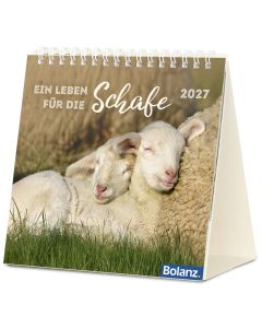 Ein Leben für die Schafe 2027 Tischkalender