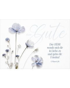 Faltkarte Alles Gute