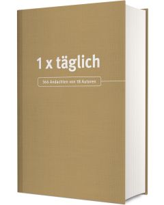 1x täglich