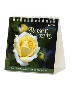 Rosen 2027 Tischkalender