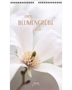 Zarte Blumengrüße 2026 Wandkalender