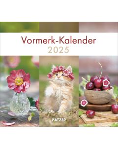 Vormerk-Kalender mit Sinnsprüchen 2025