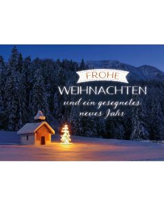Frohe Weihnachten und ein gesegnetes neues Jahr