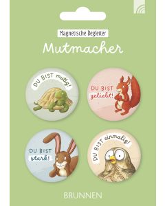 Magnet-Set 'Mutmacher' 4 Ex.