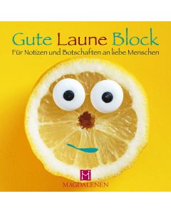 Gute Laune Block 'Lustige Zitrone'