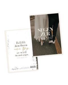 Faltkarte Segen zur Hochzeit
