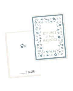 Faltkarte Konfirmation