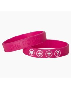 The Four Armband magenta 18 cm