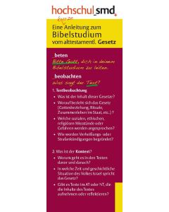 Bibellesezeichen Gesetze weinrot