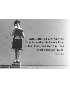 Postkarte 'Mein Sohn...'