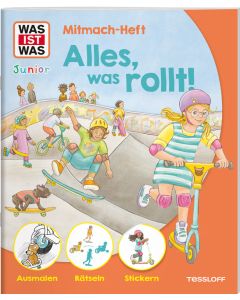 Junior Mitmach-Heft Alles, was rollt!