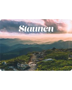 Postkarte 'Voller Staunen' 1EX