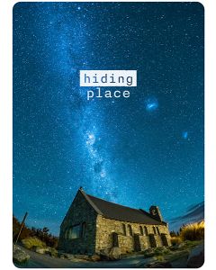 Postkarte 'Hiding place'  1EX