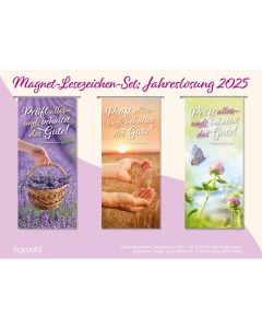 Magnet-Lesezeichen-Set Jahreslosung 2025 3-tlg.