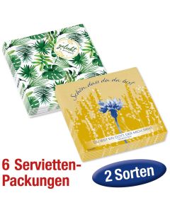 Paket 'Servietten 20er-Pack' 6 Ex.