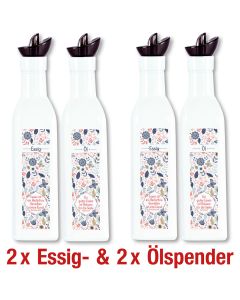 Essig- und Öl-Spender 'Essen' 2 Sets