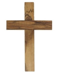 Anhänger Olivenholz-Kreuz 6 cm