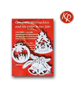 Baumschmuck mit Karte 3er-Set