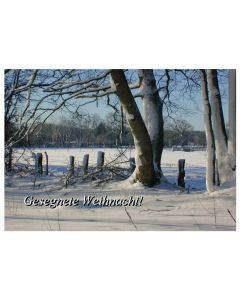 Faltkarte 6 Ex. 'Winterlandschaft'