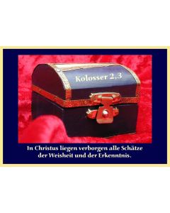 Faltkarte 'In Christus liegen verb.'6St.