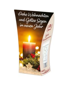 Handcreme 'Frohe Weihnachten und Gottes Segen im neuen Jahr'