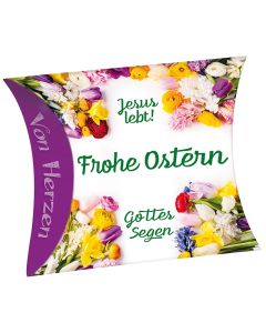 Herz-Seife 'Jesus lebt! Frohe Ostern - Gottes Segen'