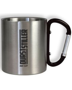 Outdoor-Tasse 'Durststiller', schwarz