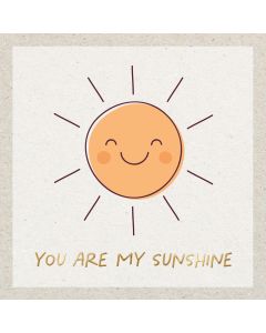 Faltkarte 'You are my sunshine'