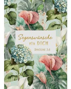 Postkarte 'Segenswünsche für dich'