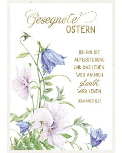 Postkarte 'Gesegnete Ostern' 12 Ex.