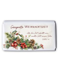 Schokolade 'Gesegnete Weihnachtszeit' 40 g