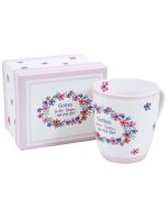 Tasse in Geschenkbox 'Blumen'